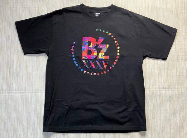 B'z ツアーTシャツ★B'z LIVE-GYM Pleasure 2023-STARS-★黒/Lサイズ