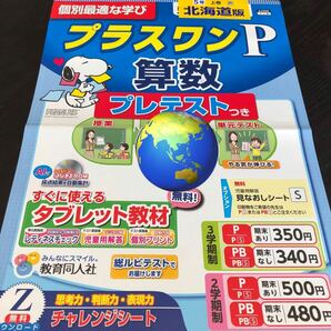 2639 プラスワンP算数 5年 教育同人社 小学 ドリル 問題集 テスト用紙 教材 テキスト 解答 家庭学習 計算 漢字 過去問 ワーク 勉強 非売品の画像1