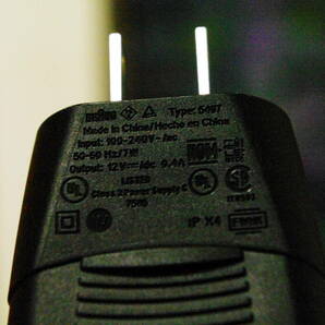 BRAUN ブラウン 電気シェーバー用 純正充電ACアダプター 電源コード TYPE5497 ■T6の画像2