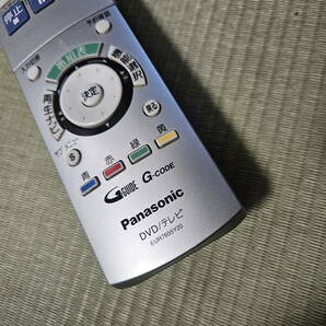 Panasonic/パナソニック DVD/テレビ用リモコン EUR7655Y20 ■Y3-10の画像2