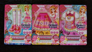  Aikatsu *2015 2.N*ga- Lee Cronos 3 pieces set *