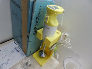 sunyei Multi Chef multi shef stick mixer yellow MC210YE box / owner manual equipped parts all together .. used!