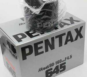 【送料無料１円／未使用に近い】 ペンタックス PENTAX SMC PENTAX FA 645 ZOOM 80-160mm F4.5 HOOD CASE 元箱 MT4255-01