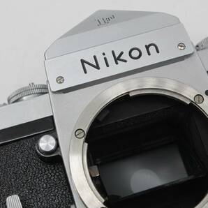 【動作確認済／超美品】 ニコン Nikon Nippon Kogaku F アイレベル ボディ シルバー 651万番 富士 RING M MT4235の画像3