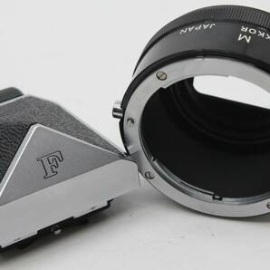 【動作確認済／超美品】 ニコン Nikon Nippon Kogaku F アイレベル ボディ シルバー 651万番 富士 RING M MT4235の画像8