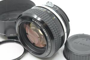 【動作確認済／超美品】 ニコン Nikon Ai convert NIKKOR 55mm F1.2 HOOD PROTECTOR MT4275