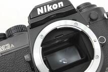 【送料無料１円／希少／未使用に近い】 ニコン Nikon FM3A ボディ ブラック 25万番 元箱 MT4283_画像4