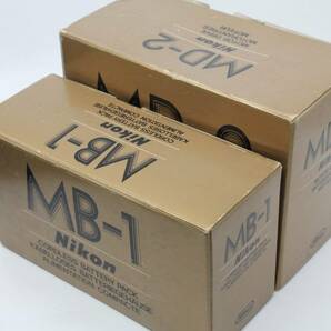 【送料無料１円／希少／使用頻度少美品】 ニコン Nikon F2 モータードライブ MD-2 MB-1 MOTOR DRIVE 元箱 取説 MT4298の画像10