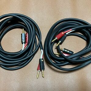 AIR BOW HCR ACF EVO2 約3mペア ultra High quality cable オーディオクエストバナナプラグ付き ハイエンドスピーカーケーブル audioquestの画像1