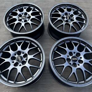 BBS RG RG-R鍛造 ホイール 17インチアルミホイール 7.5J +48 PCD100 5穴 約56 mm 4本セット ★レガシィ インプレッサ 86 BRZ プリウスの画像1