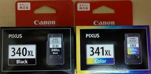 [ new goods ]Canon ink tanker BC-340XL+BC-341XL genuine products prompt decision equipped 