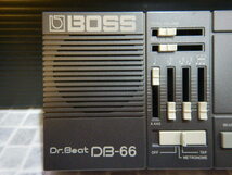 #219　BOSS Dr.Beat ボス ドクタービート　DB-66　純正ケース付　デジタルメトロノーム/リズムマシン_画像4