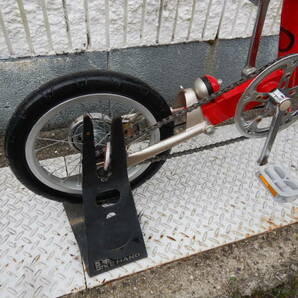 #228 超激レア 非売品 ? Coca-Cola コカ・コーラ ATLATA GASINCE1886 ミニベロ バイク 小型 自転車 14インチ オブジェ/コレクターの画像5