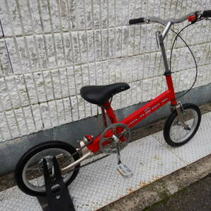 #228 超激レア 非売品 ? Coca-Cola コカ・コーラ ATLATA GASINCE1886 ミニベロ バイク 小型 自転車 14インチ オブジェ/コレクターの画像2