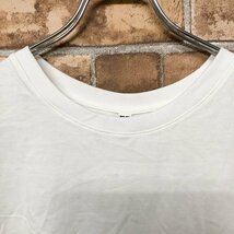 未使用 UNIQLO ユニクロ レディース スムースコットン フレンチスリーブ Tシャツ 白 ホワイト M_画像3