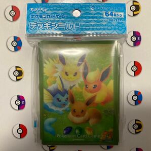 ポケモンカード デッキシールド イーブイと進化 スリーブ