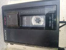 SONY ソニー カセットテープレコーダー TCM-57　ジャンク品_画像3