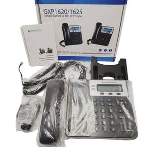 E04068 unused goods IP telephone machine GRANDSTREAM GXP1620 black black VoIP 132×48 backlight LCD screen HD audio business phone 