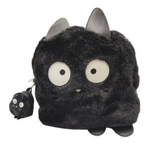 E04096 black cat rucksack .... Kids child pouch attaching lovely character .... stylish bag cat Chan 