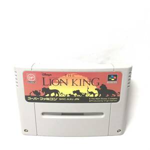 F04142 スーパーファミコン ゲームソフトTHE LION KING ライオン・キング The Walt Disney Company 任天堂 SHVC-ALKJ-JPN スーファミ