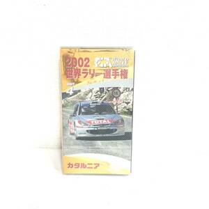 F04216 VHS видео WORLD RALLY 2002 World Rally Championship CATALUNYAkataruniaPART4 60 минут 