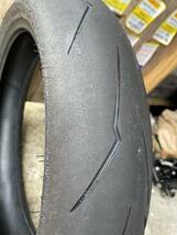 ピレリ PIRELLI スーパーコルサ SC1 120/70-17 1時間走行_画像2