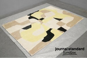 571 展示極美品 journal standard Furniture (ジャーナルスタンダードファニチャー) PICFAIR(ピクフェア) ラグマット 絨毯 140×200cm