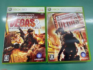 レインボーシックス ベガス_RAINBOWSIX VEGAS セット販売 XBOX360【中古品】