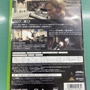 007 慰めの報酬_スプリンターセル 二重スパイ セット販売 XBOX360【中古品】の画像2