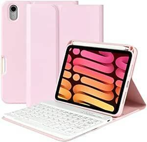 COO iPad Mini6 キーボード ケース 2021 mini第6世代 8.3インチ 脱着式 Pencil 2と充電に対