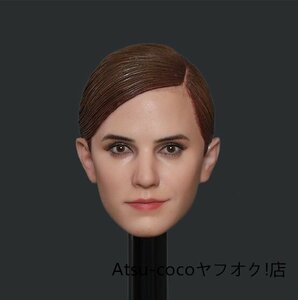 ワングガーーキル ☆ ットショートカ 女性 アクフィギュアション 交換ヘッド ☆ PVC 12インチ 1/6 女性用ヘッド 女性ボディ