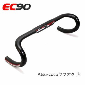 EC90 最新 1 pc カーボンファイバーロードバイク マットブラック ドロップハンドルバー 3 3k マット 31.8*380/400/420/440mm