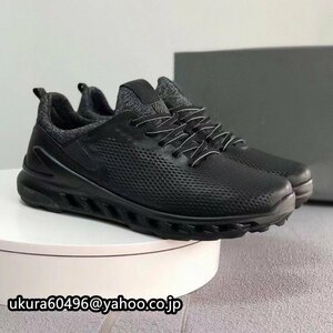  new goods men's golf shoes original leather Golf training sneakers for man black 