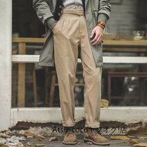 Gurkha pants グルカ パンツ ロングパンツズボン 通勤メンズ用 カジュアルパンツ カーゴパンツ レトロ おしゃれ_画像1