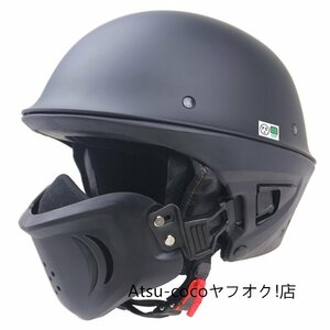 多機能ヘルメットバイクヘルメット フルフェイス ジェットヘルメット DOT 規格品 S-XXL 2色 組立式顎部分着脱できる