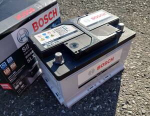  foreign automobile battery Bosch SLX-7H silver X used personal delivery possibility ( Saitama prefecture )