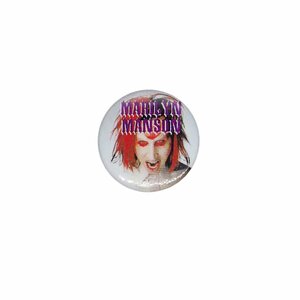 Marilyn Manson マリリンマンソン 缶バッジ ピンバッチ 缶バッチ ピンバッチ ロックバンド ミュージシャン