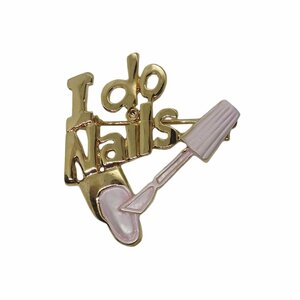 I do Nails ブローチ ネイル ピンバッジ ピンバッチ アメリカ輸入雑貨