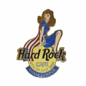 Hard Rock CAFE ハードロックカフェ ピンズ リミテッドエディション ウェイトレス女性 ピンバッジ ピンバッチ 留め具付き コレクター
