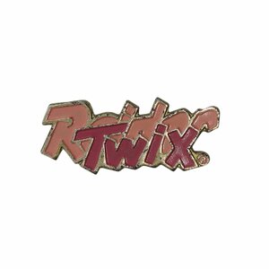 フランス レトロ ピンズ お菓子 チョコレートバー Twix Raider ピンバッジ ピンバッチ 留め具付き ビンテージ