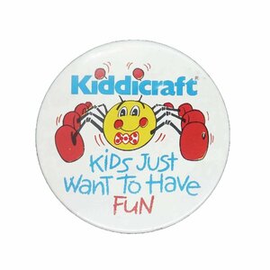 イギリス輸入雑貨 レトロ 缶バッチ Kiddicraft ピンバッチ ピンバッジ 缶バッジ