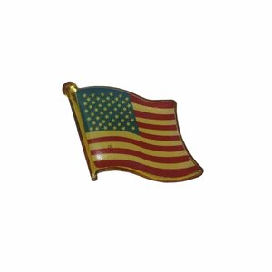 星条旗 ピンズ USA国旗 ピンズ ピンバッジ ピンバッチ 留め具付き ラペルピン