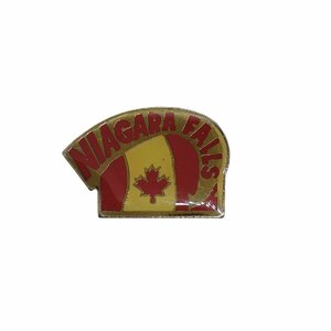 NIAGARA FALLS ピンズ カナダ メイプルリーフ旗 ピンバッチ ピンバッジ 留め具付き
