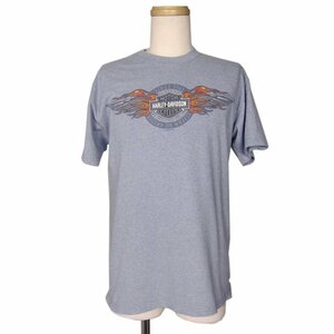 Tシャツ ハーレーダビッドソン Harley-Davidson プリントTシャツ メンズ Mサイズ USA製 トップス ティーシャツ バイカー 古着