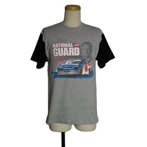 tシャツ NASCAR レーシングドライバー DALE JR プリントTシャツ レーシングカー メンズ Sサイズ位 古着 リメイクTシャツ レトロ