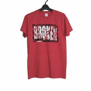 新品 プロレス tシャツ プリントTシャツ 赤色 プロレスラー MATT HARDY マット・ハーディー 半袖 メンズ Sサイズ