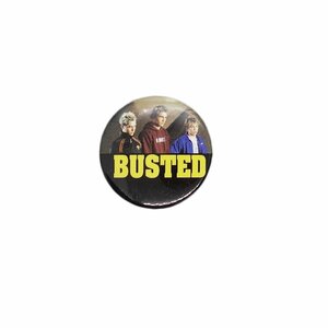 缶バッジ BUSTED バステッド 缶バッジ ポップパンクバンド ピンバッチ 缶バッチ ピンバッジ