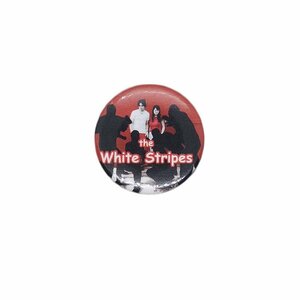 The White Stripes ザ・ホワイト・ストライプス 缶バッジ バッチ ロック ピンバッジ ピンバッチ ミュージシャン