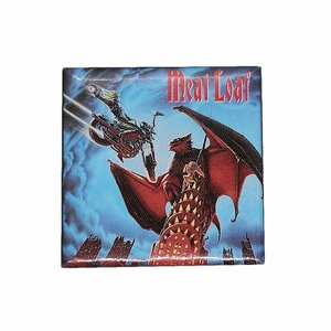 Meat Loaf ミートローフ 90's レトロ 缶バッジ ロック・シンガー ピンバッジ 缶バッチ ピンバッチ ミュージシャン アメリカ輸入雑貨