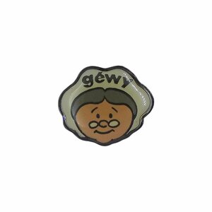 ピンズ ピンバッジ ピンバッチ お婆さん gewy 留め具付き